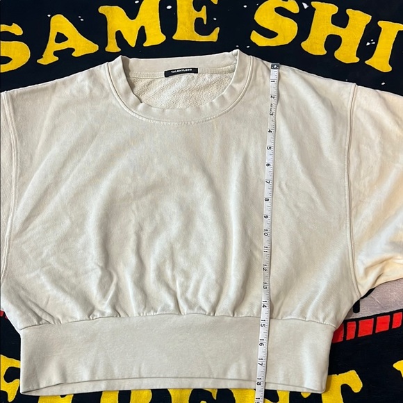 TALENTLESS Cream Women's Sweater - Picture 4 of 7